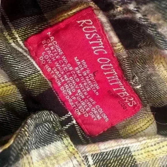 Kids Rustic Outfitters Flannel - Picture 2 of 2